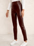 Women's High Waist Stretch Slim Skinny Leather Leggings